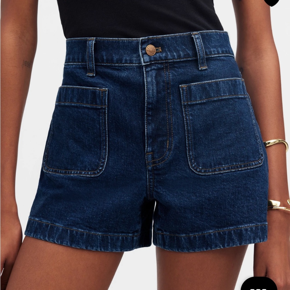 Madewell The Denim Emmett Short: Patch Pocket Edition